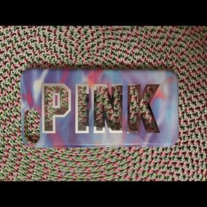 PINK tie-dye iphone 8 plus case